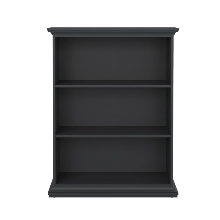 Libreria 5 ripiani grigia 96x125h cm - Liguria