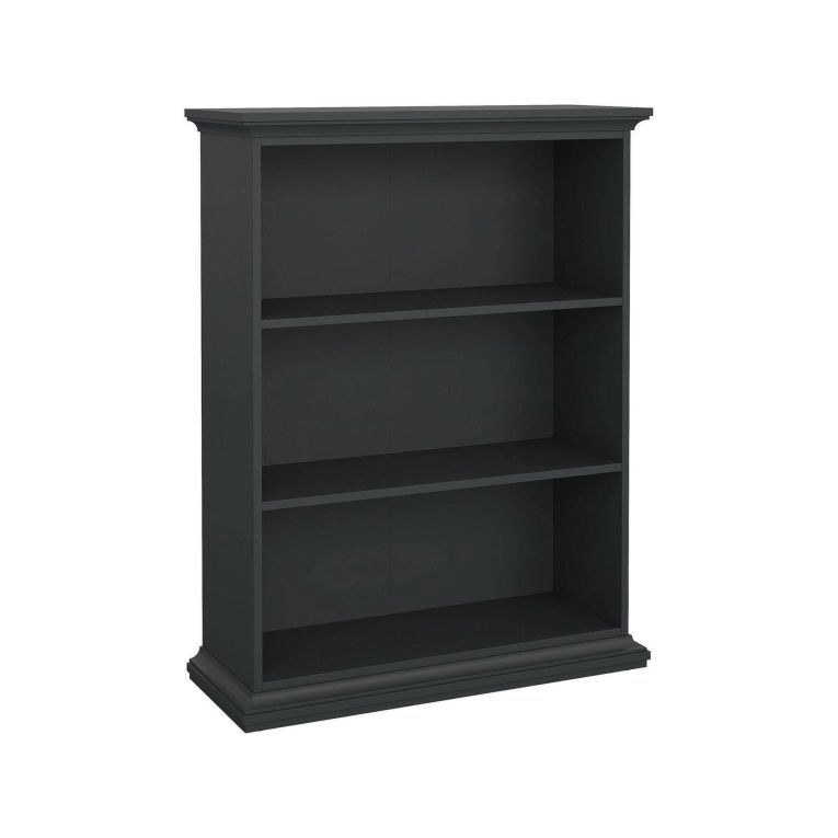 Libreria 5 ripiani grigia 96x125h cm - Liguria