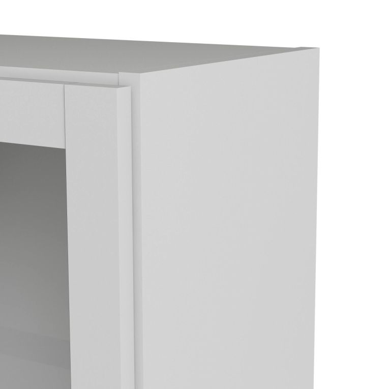 Libreria chic bianca 40x203h cm - Greg