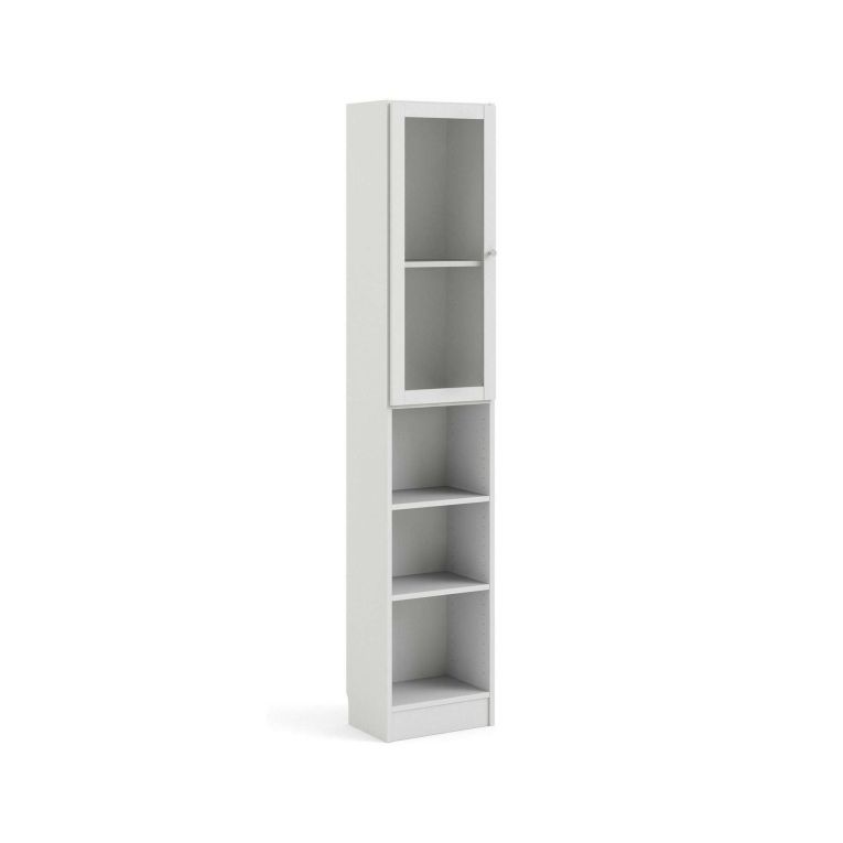 Libreria chic bianca 40x203h cm - Greg