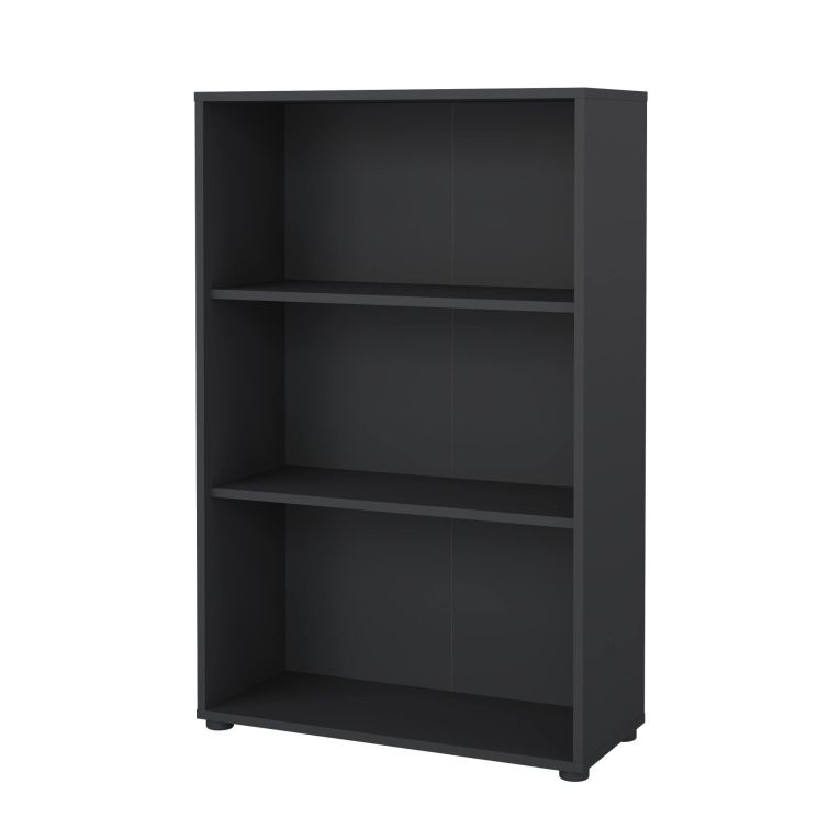 Libreria chic grigia 79x123h cm - Sparto