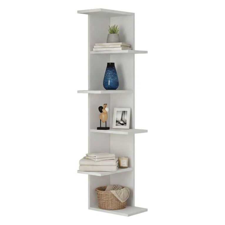 Libreria classica bianca 37x141h cm - Bud