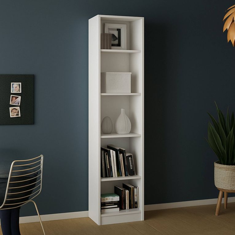 Libreria colonna bianca 40x203h cm - Albregio