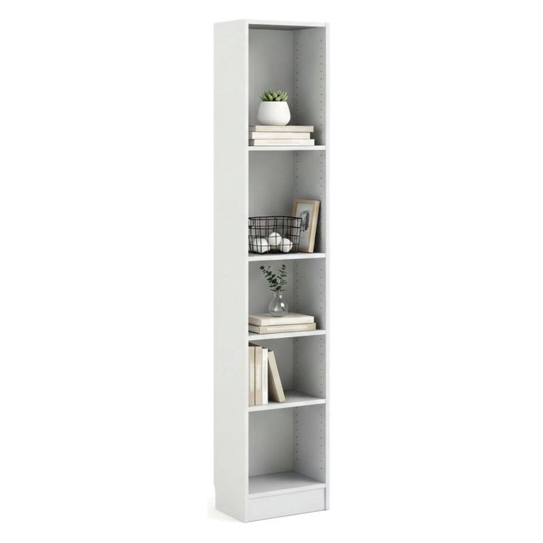 Libreria colonna bianca 40x203h cm - Albregio