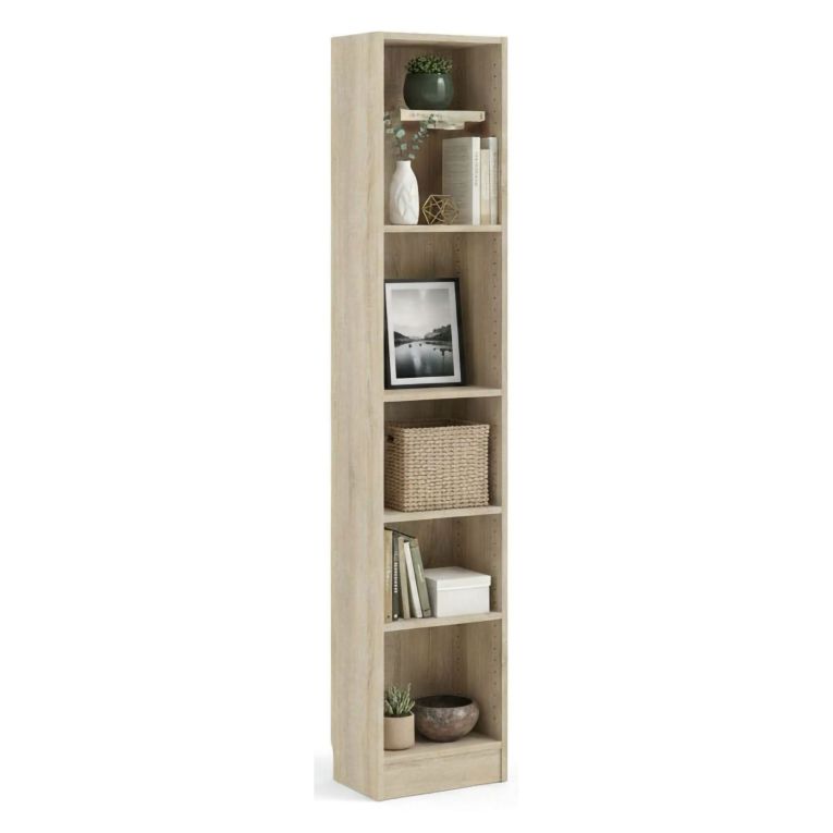 Libreria colonna quercia 40x203h cm - Albregio