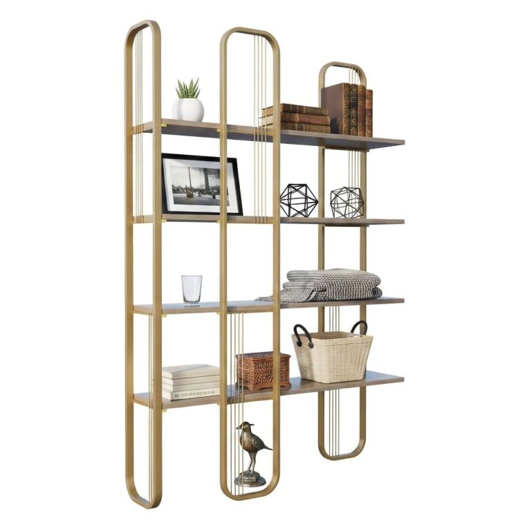 Libreria design oro 125x180h cm - Angylla