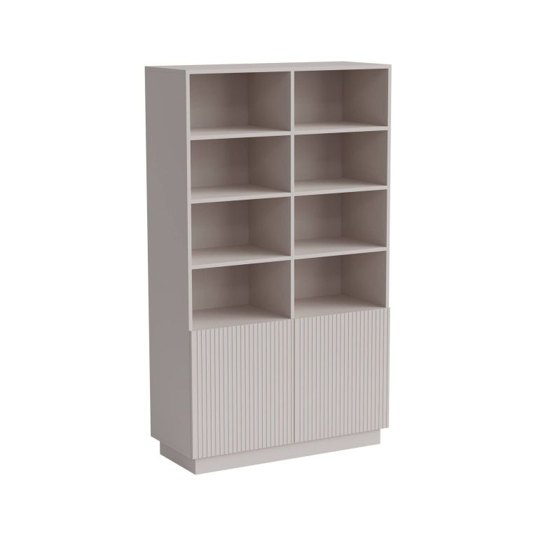Libreria elegante beige 172x100h cm - Miniato