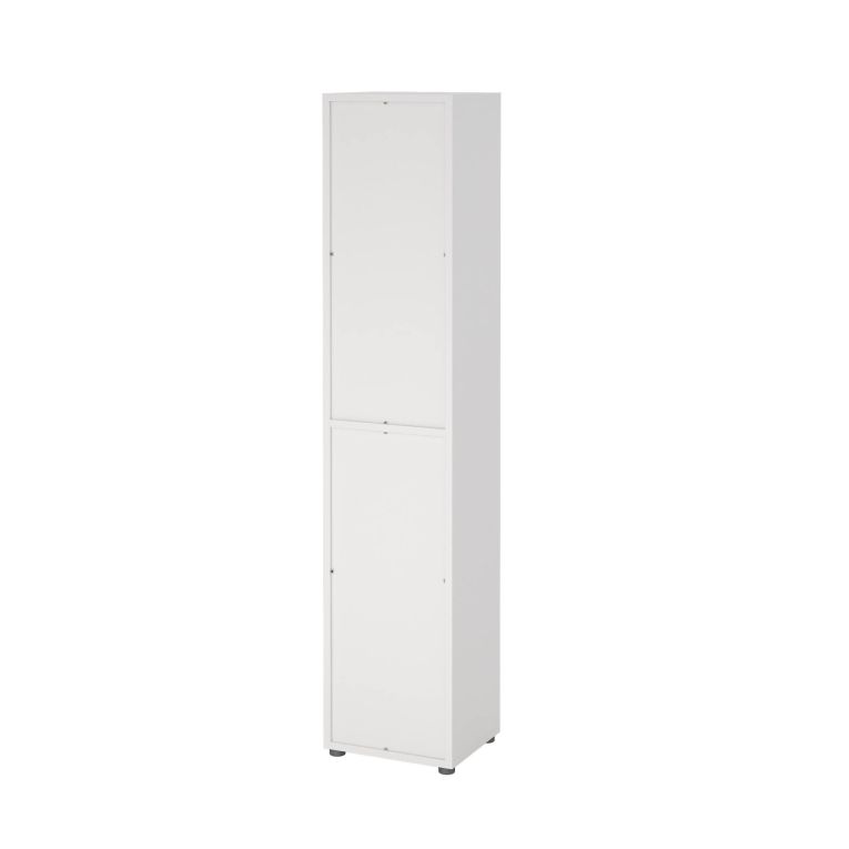 Libreria elegante bianca 47x221h cm - Pabuk