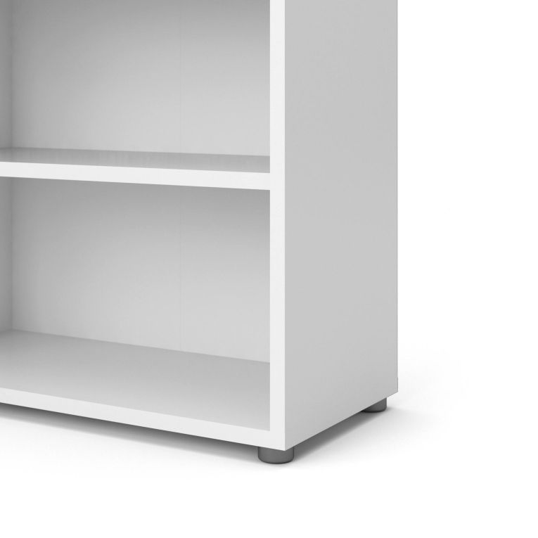 Libreria elegante bianca 89x113h cm - Aziza