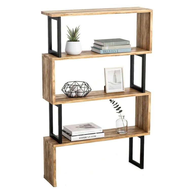 Libreria elegante noce 80x128h cm - Haruto