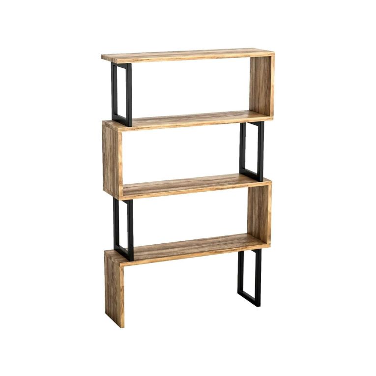 Libreria elegante noce 80x128h cm - Haruto