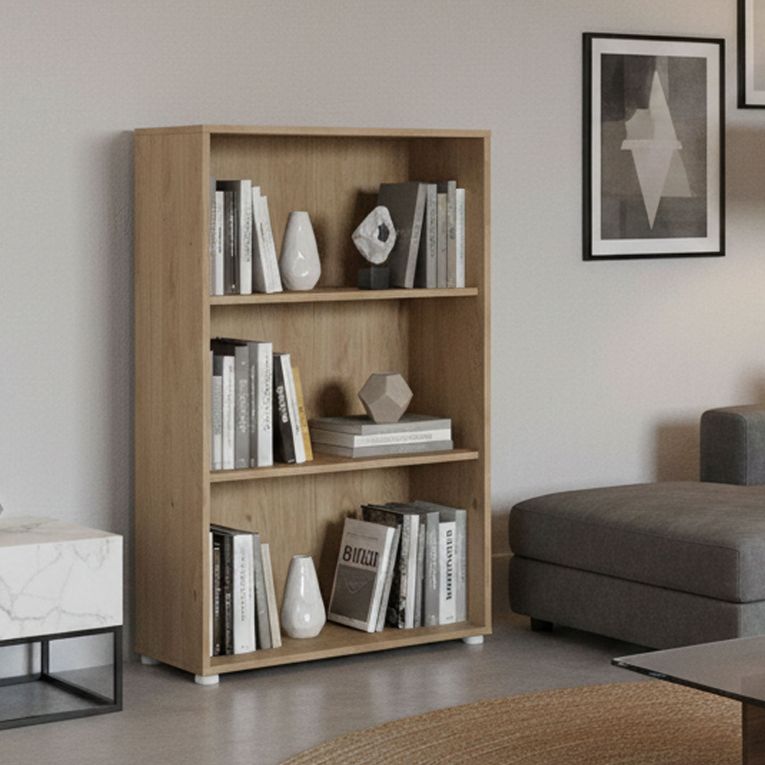 Libreria elegante rovere 79x123h cm - Sparto