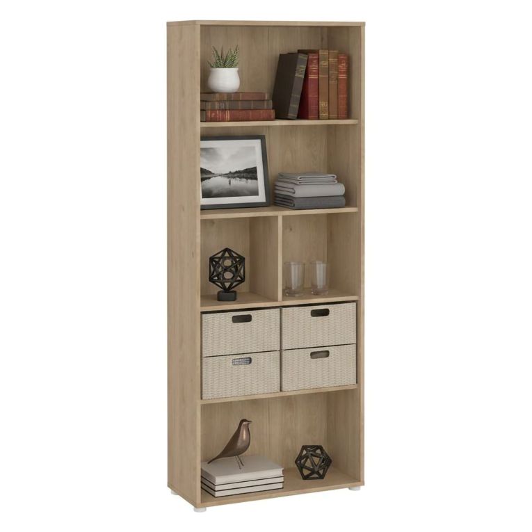 Libreria elegante rovere 79x204h cm - Penh