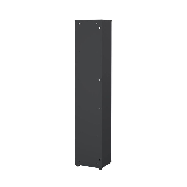Libreria elegante rovere e grigia 40x204h cm - Baaz