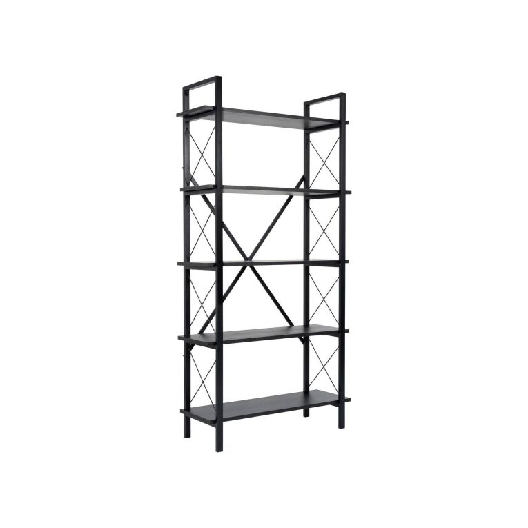 Libreria fissa nera 90x180h cm - Suriel