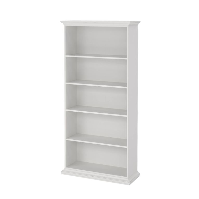 Libreria grande bianca 96x200h cm - Aragon
