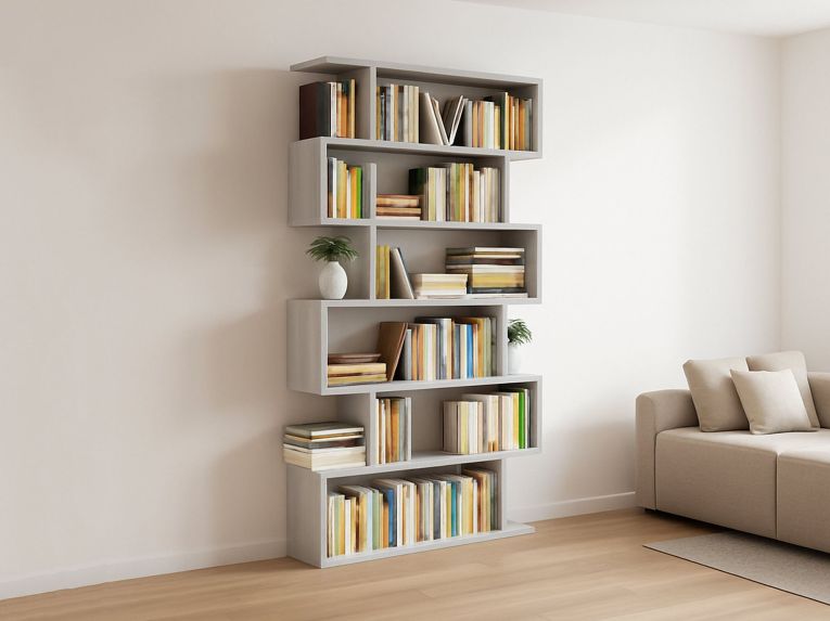 Libreria in legno cemento 80x192h cm - Ataman