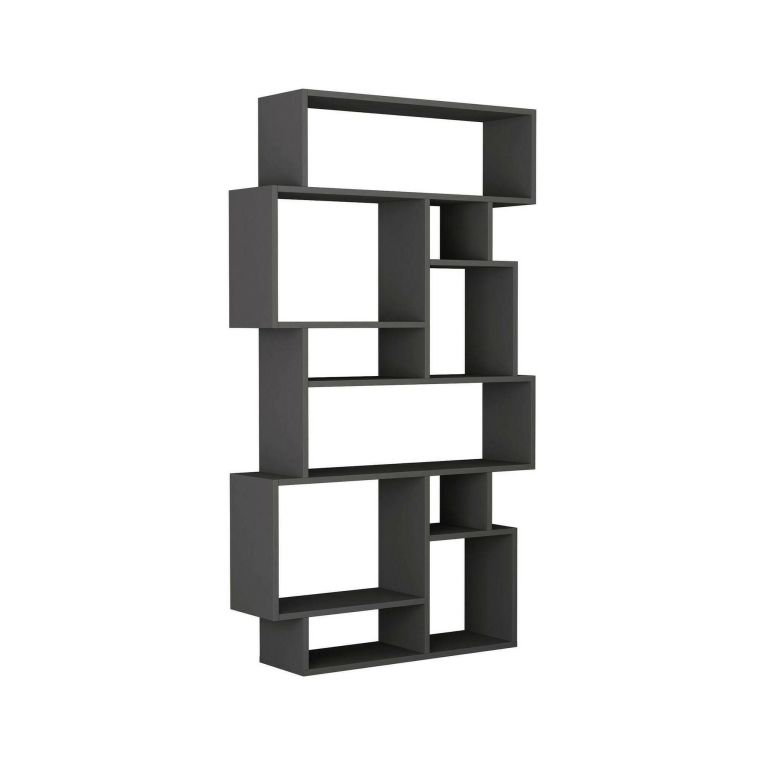 Libreria moderna antracite 96x168h cm - Casimira