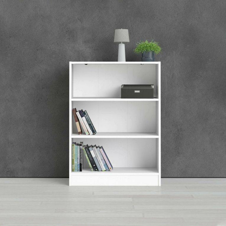 Libreria moderna bianca 79x107h cm - Aski