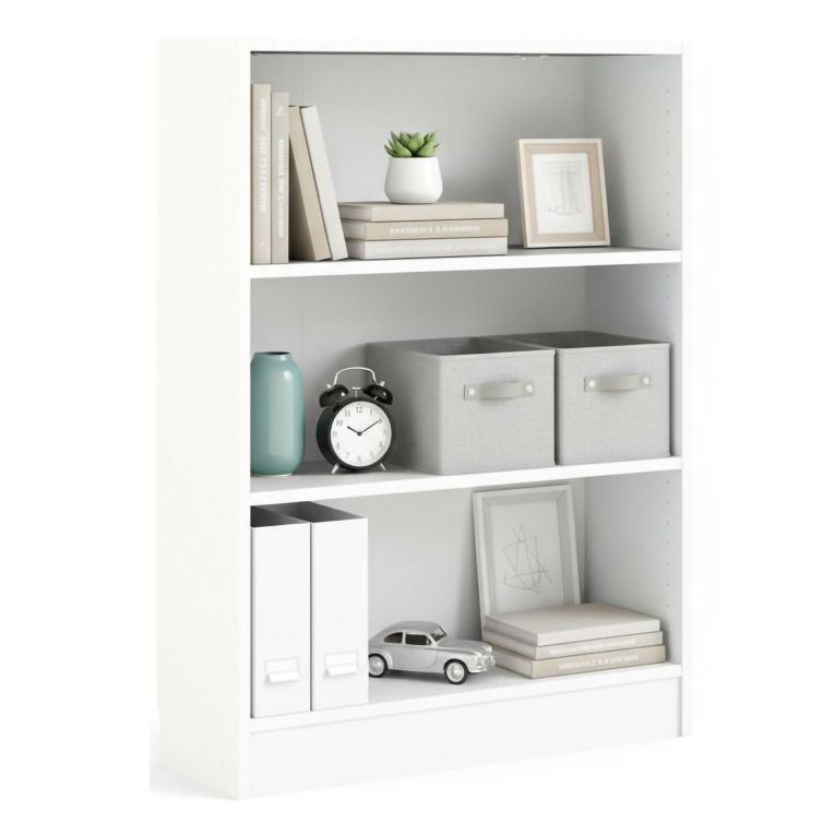 Libreria moderna bianca 79x107h cm - Aski