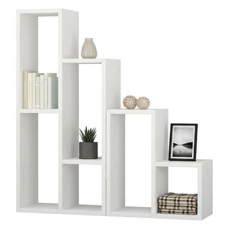 Libreria moderna bianca 84x89h cm - Naruto