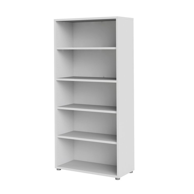 Libreria moderna bianca 89x186h cm - Apice
