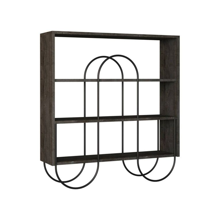 Libreria moderna marrone 96x99h cm - Otis
