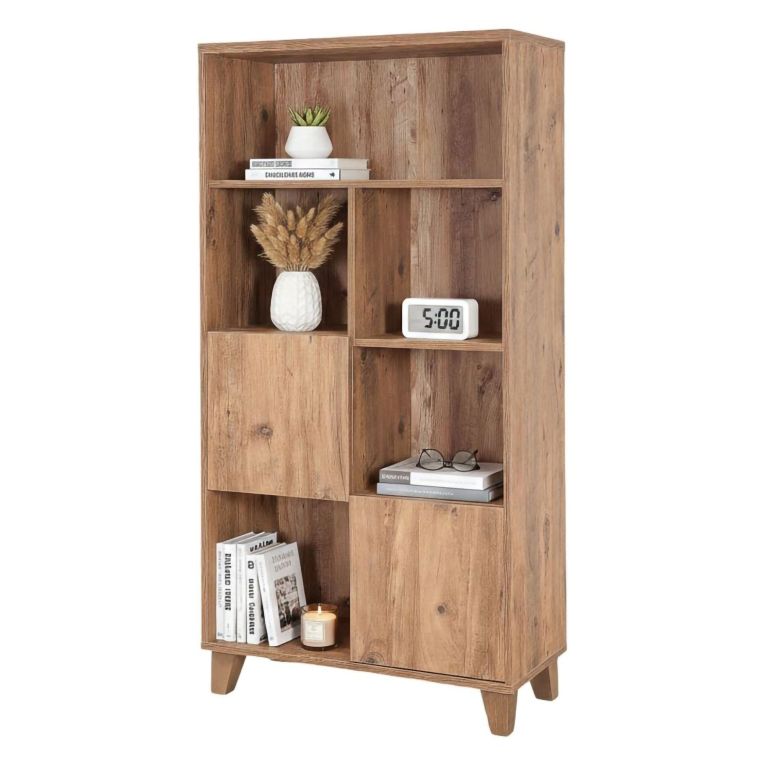 Libreria moderna quercia 80x155h cm - Yasmin
