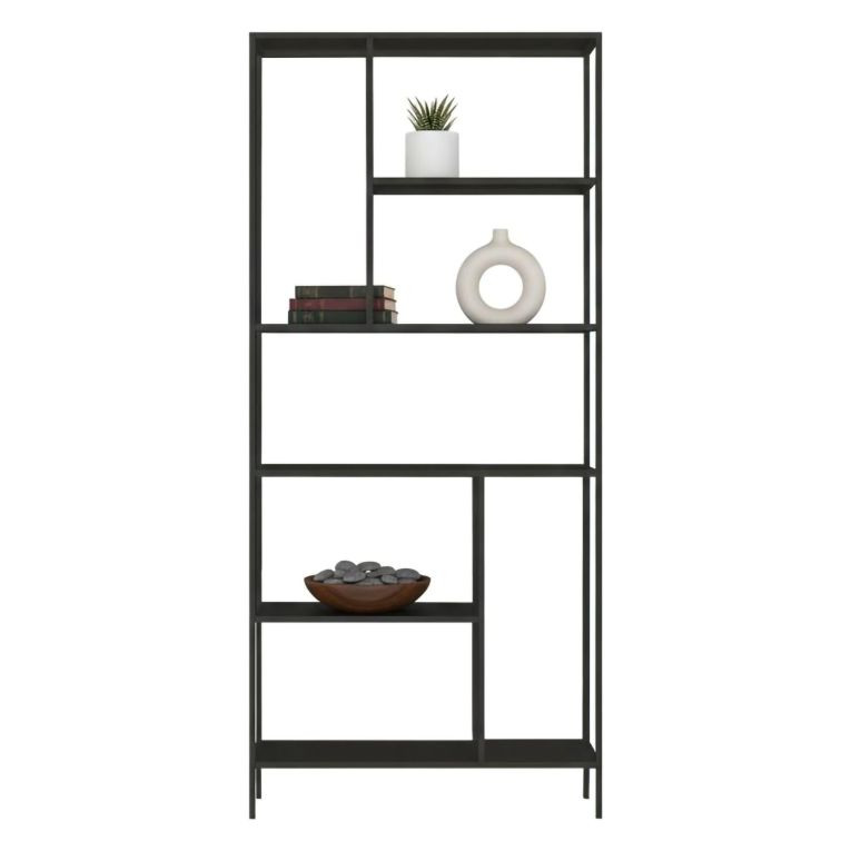 Libreria rialzata da terra ardesia 80x188h cm - Cenadi