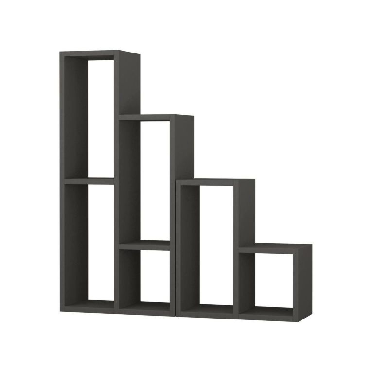 Libreria salvaspazio antracite 42x89h cm - Isang