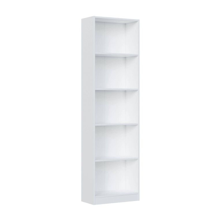 Libreria salvaspazio bianca 52x180h cm - Artico