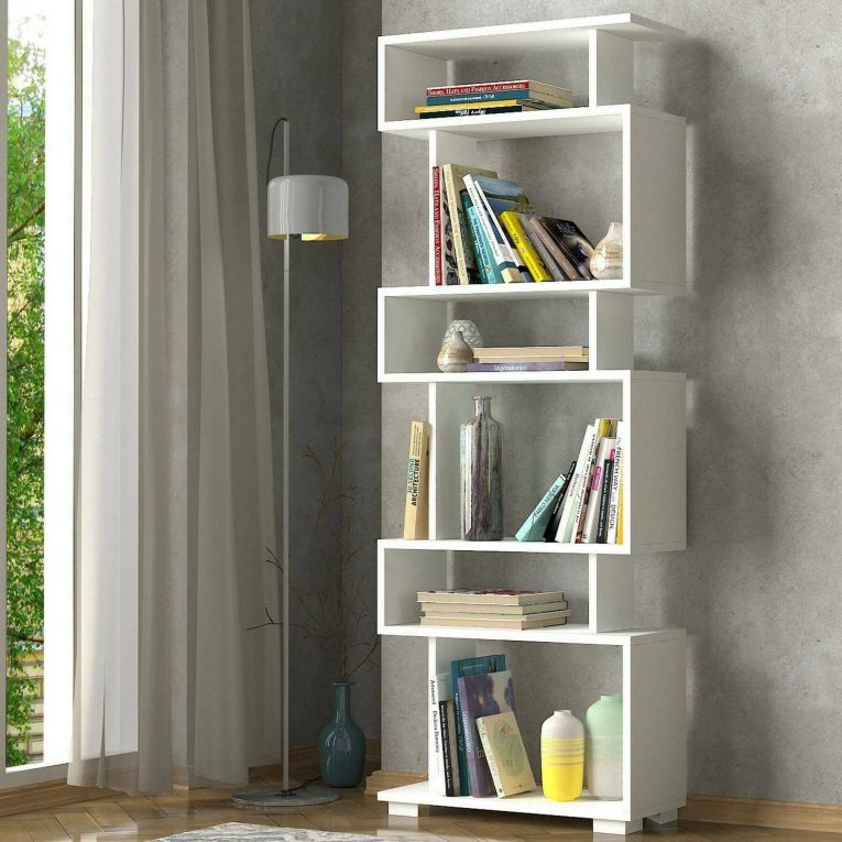 Libreria salvaspazio bianca 60x165h cm - Doralice