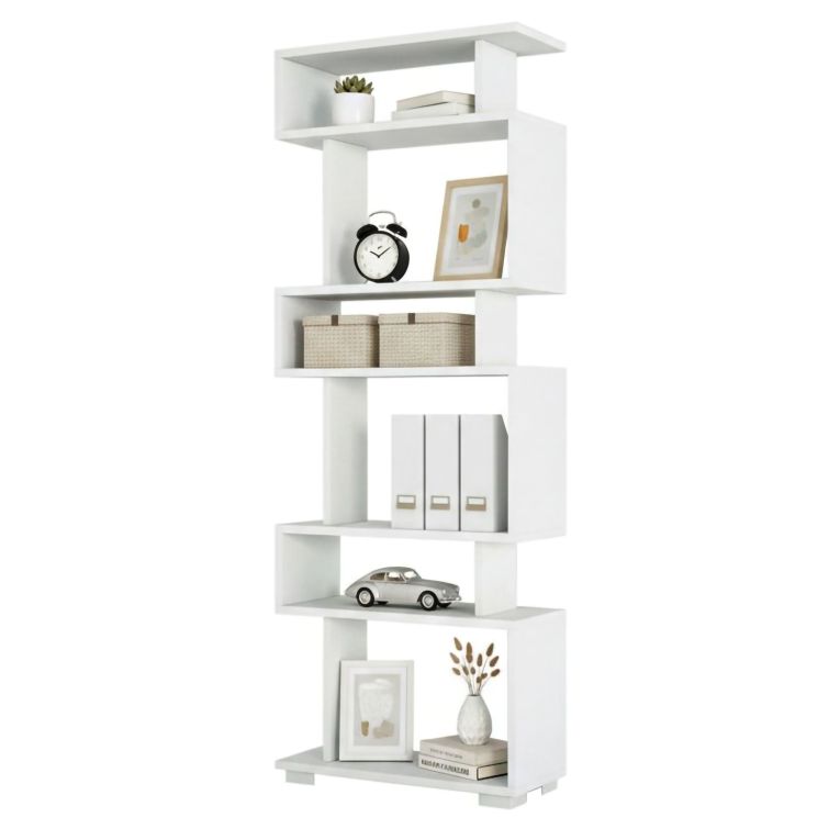 Libreria salvaspazio bianca 60x165h cm - Doralice