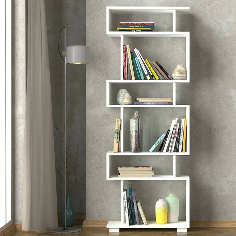 Libreria salvaspazio bianca 60x165h cm - Doralice
