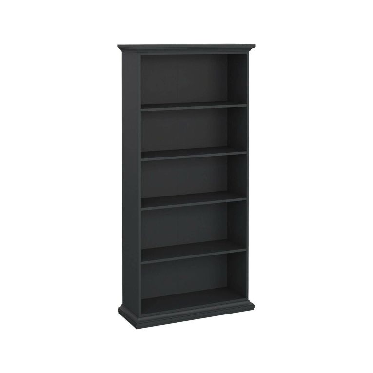 Libreria salvaspazio grigia 96x200h cm - Aragon