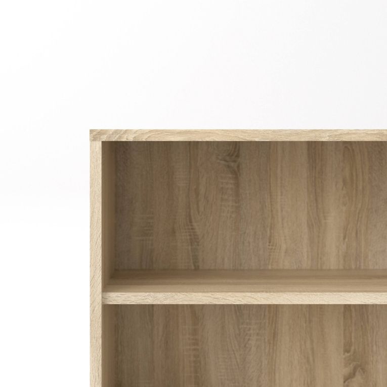 Libreria salvaspazio quercia 89x113h cm - Aziza