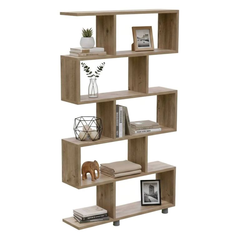 Libreria salvaspazio quercia 90x156h cm - Severa
