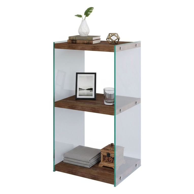Libreria verticale noce 40x80h cm - Zenobie