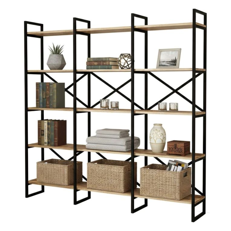 Libreria verticale quercia 170x175h cm - Gauro