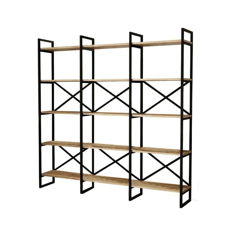 Libreria verticale quercia 170x175h cm - Gauro
