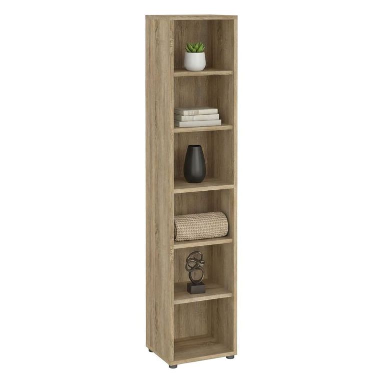 Libreria verticale quercia 47x221h cm - Pabuk