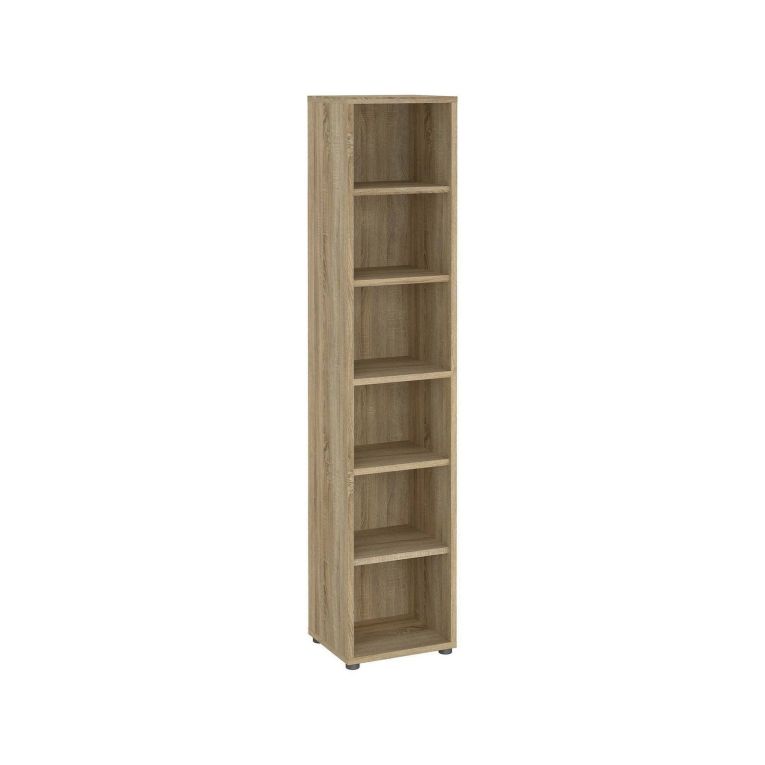 Libreria verticale quercia 47x221h cm - Pabuk