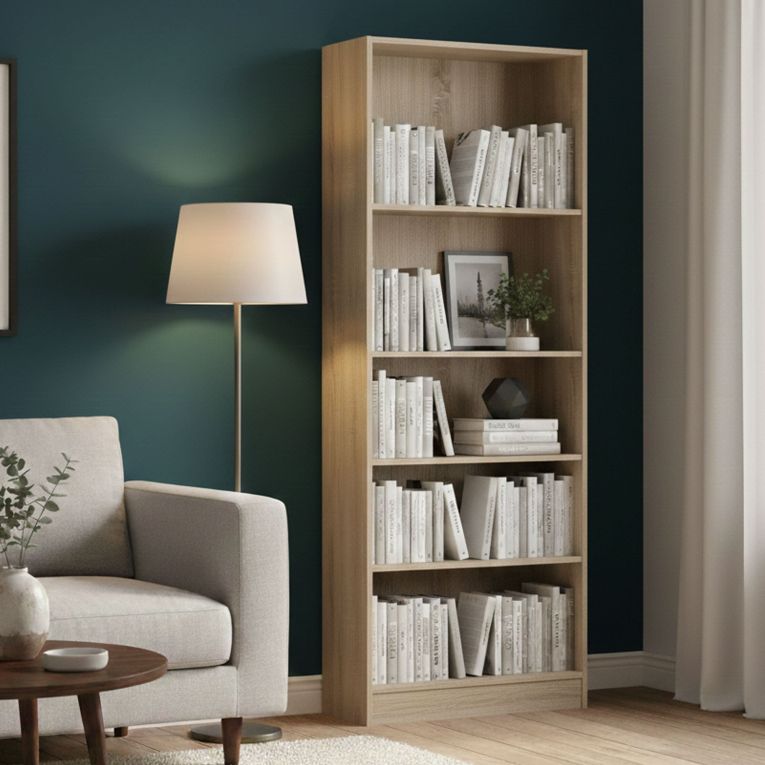 Libreria verticale quercia 79x203h cm - Abelarda