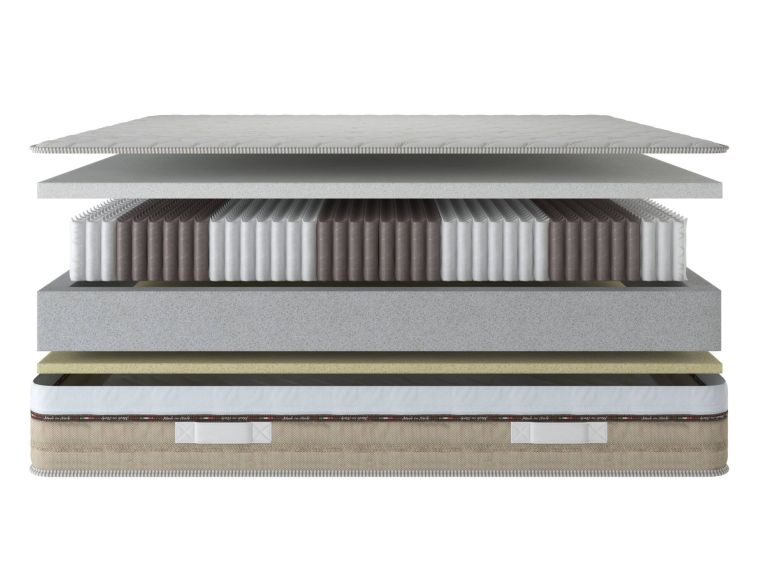 Materasso alta resilienza matrimoniale 160x190 in Memory Foam - Annus
