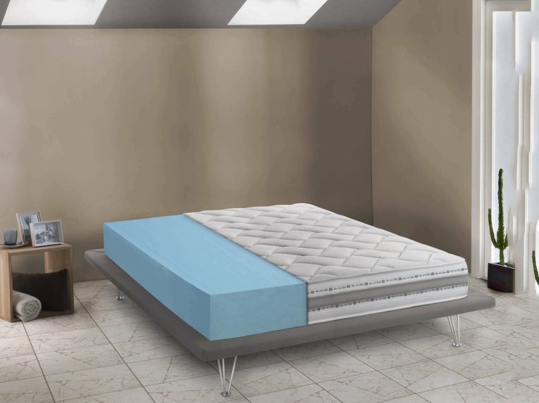 Materasso avvolgente piazza e mezza 120x200 in Memory Foam sfoderabile - Avanti