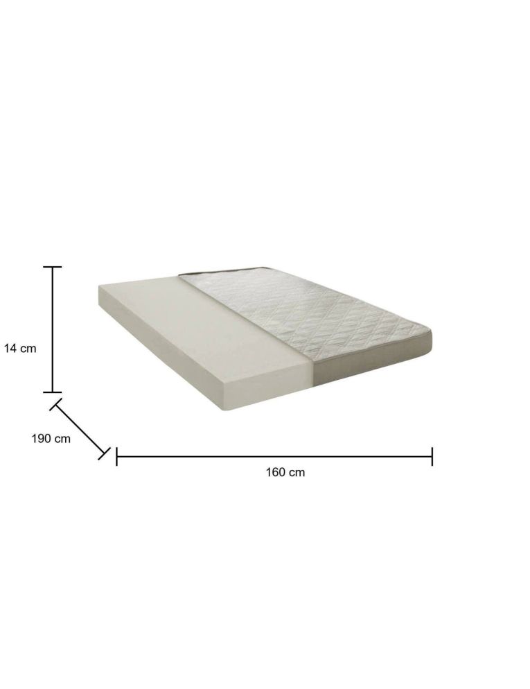 Materasso comfort flessibile matrimoniale 160x190 in Memory Foam sfoderabile - Marcella