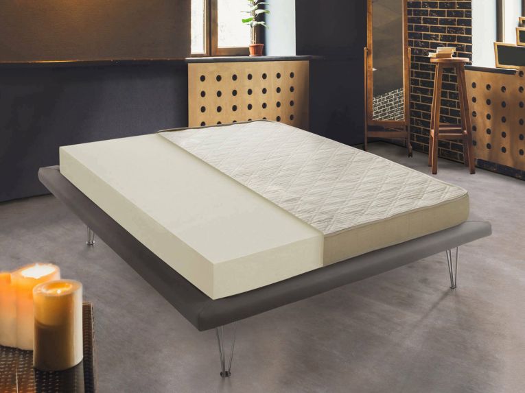 Materasso comfort flessibile matrimoniale 160x190 in Memory Foam sfoderabile - Marcella