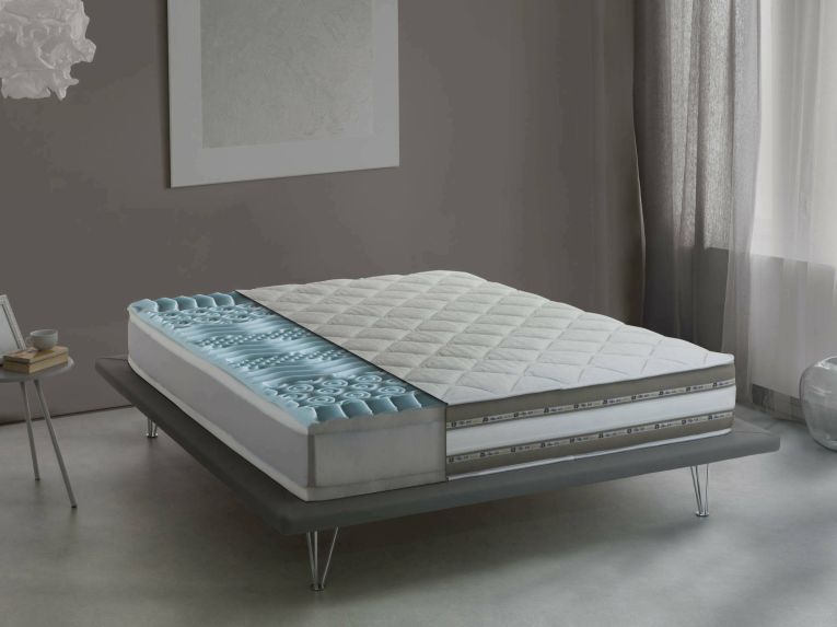 Materasso comfort garantito matrimoniale 160x200 in Memory Foam sfoderabile - Amos