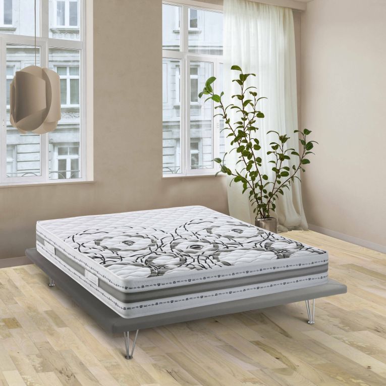 Materasso comfort lungo matrimoniale 160x190 in Memory Foam sfoderabile - Incoronata