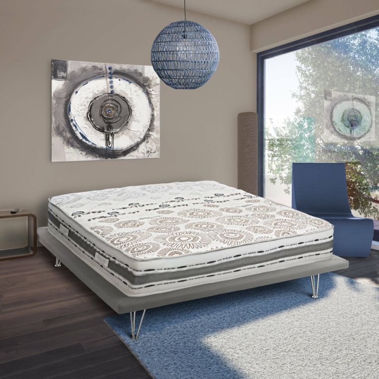 Materasso comfort morbido matrimoniale 160x200 in Memory Foam sfoderabile - Aclio